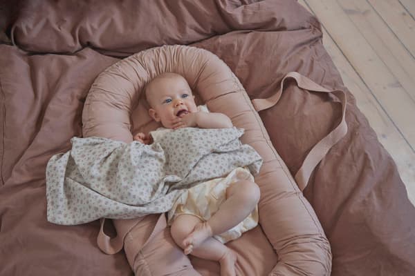 Elodie Details - Babynest - Höstrosa