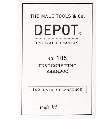 Depot NO.105 Forfriskende shampoo mod hårtab 10 ml