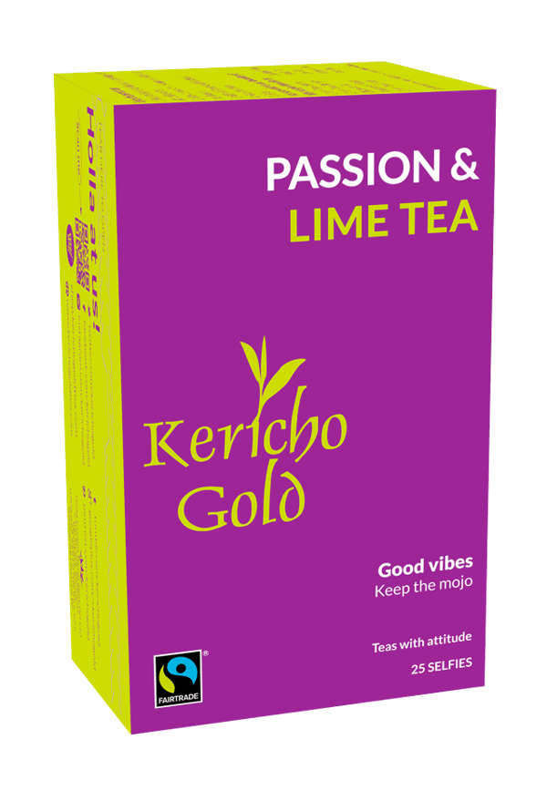 KERICHO GOLD Attitude Tea PASSION & LIME TE