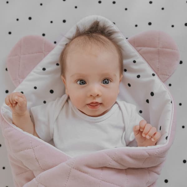 Royal Baby Swaddle Wrap Grå