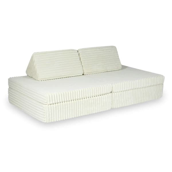 Montessori Standard Waffle Beige Leksoffa