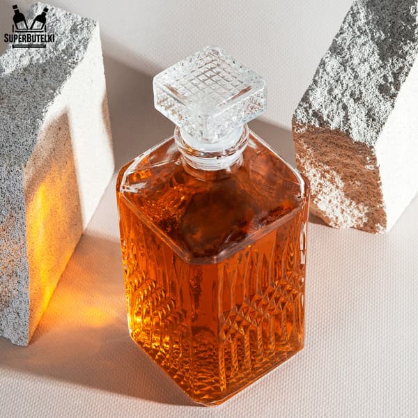 Sæt - 5x 500 ml karaffel med glasprop