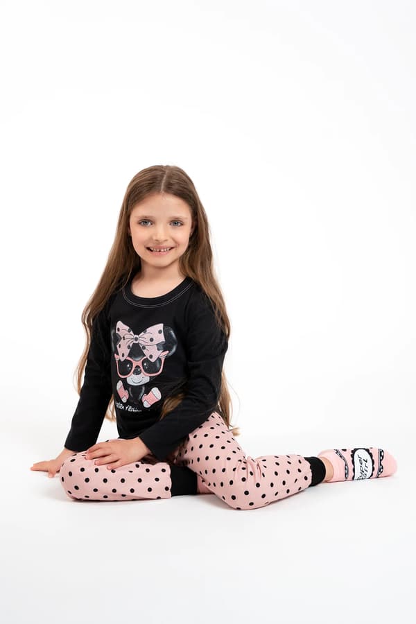 Bonilla flickpyjamas, långärmad, långbyxor, 2 år