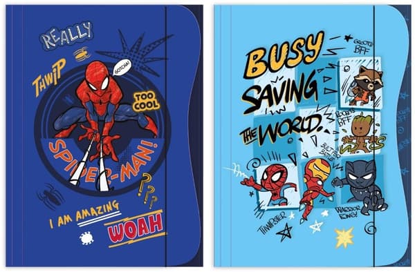 Spider-Man Mix A4 elastikmappe