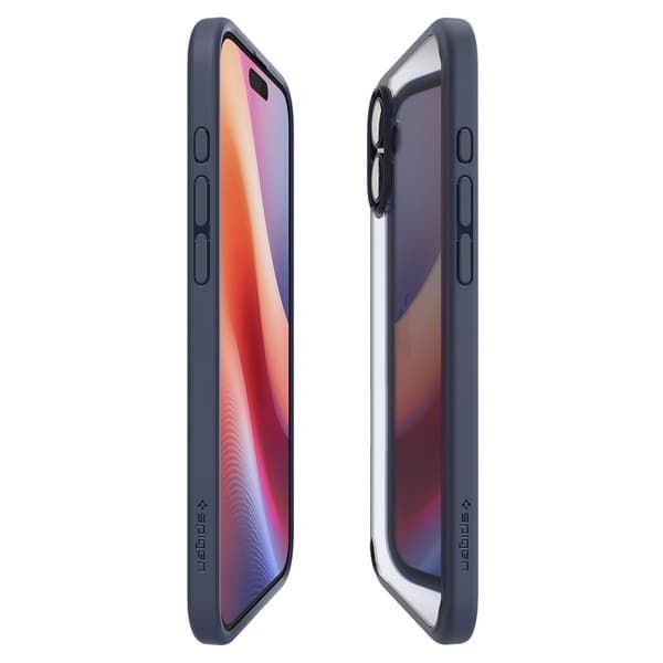 Spigen Ultra Hybrid iPhone 16 6,1" marinblå ACS08202