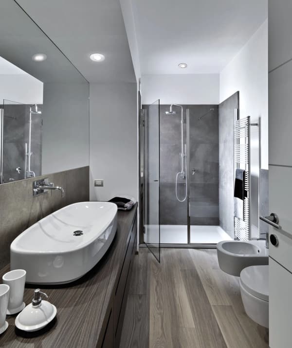 Loftspotlight til badeværelse, Tight MARIN, hvid IP44