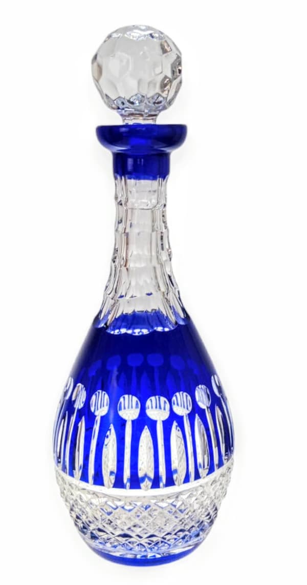 Koboltkristall vinkaraff 700 ml fransk