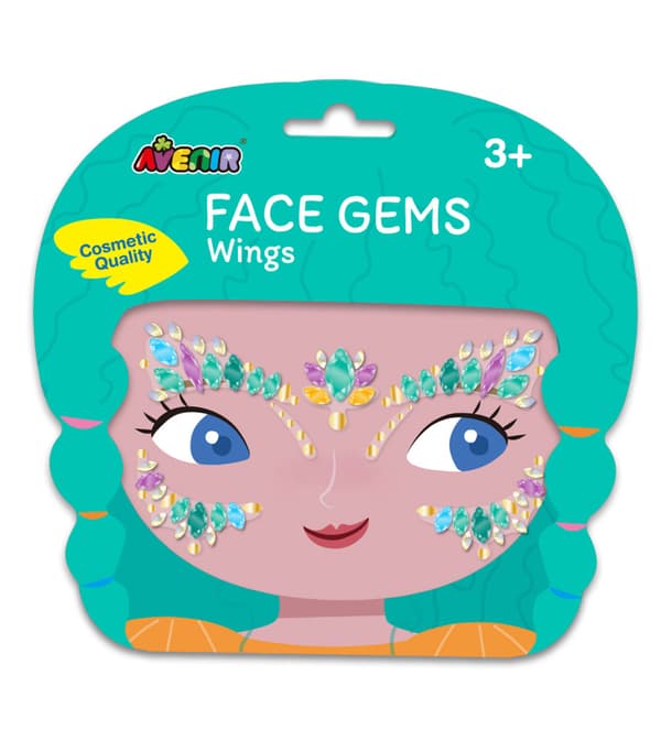 Ansiktsjuveler. Fjäder