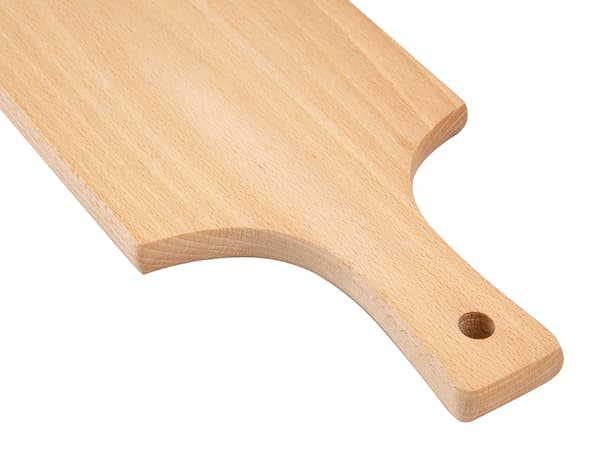 TRÆKØKKENBRÆT MED GRÆNSE 40X14CM