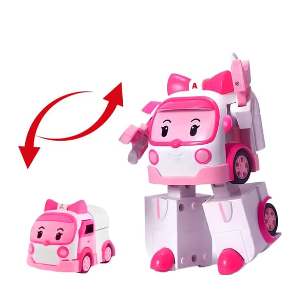 Figurset - transformerbilar, 4 delar