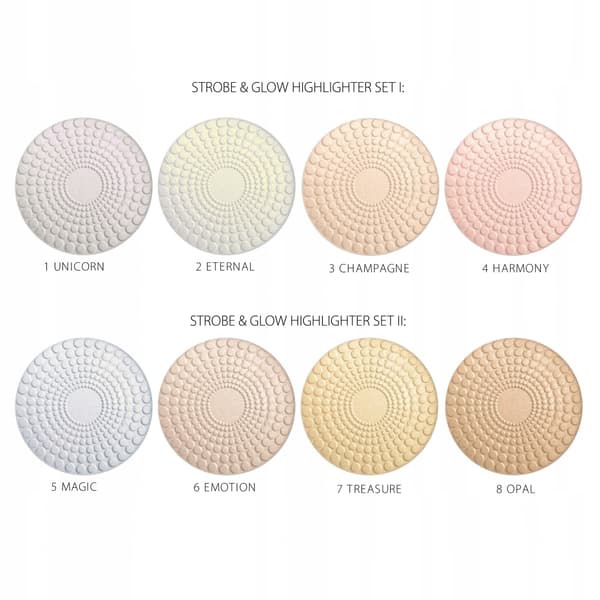 Revers Strobe & Glow 01 - presset ansigts highlighter 8 g