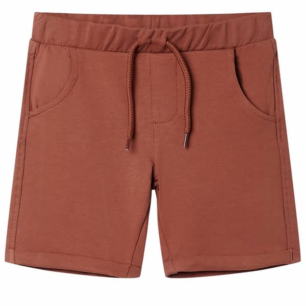 Børneshorts med snøre, brune, 116