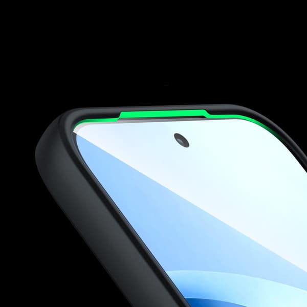 Etui til Xiaomi 17T Pro, til MagSafe, mat etui, sort