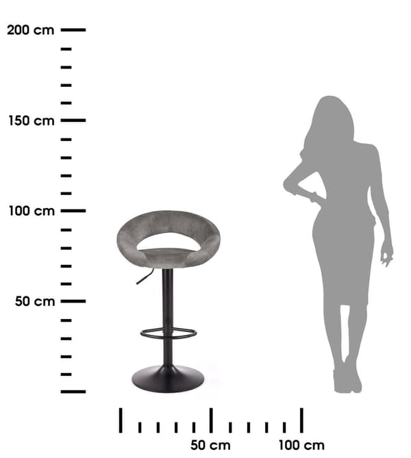 Taburet H-102, askevelour