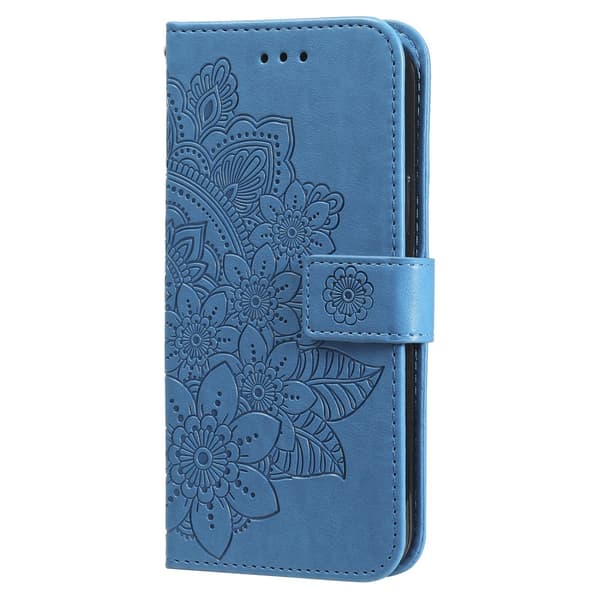 Samsung Galaxy M15 5G Flip Cover, Mandala, Blå