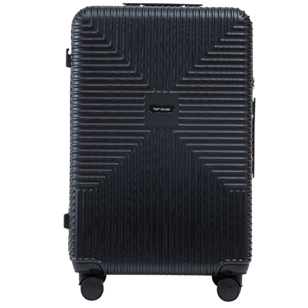 Sæt med 3 WINGS PC ECO SORTE kufferter