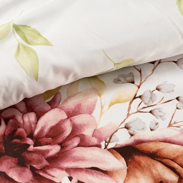 Sengesæt LEA/11 220x200 blomster dobbeltsidet