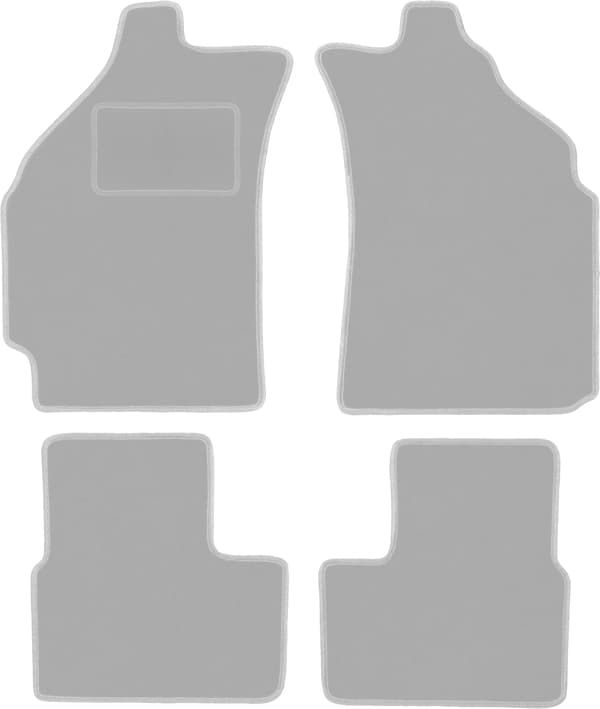 Grå bilmåtter til: Chevrolet Spark II M200 hatchback (2005-2009)