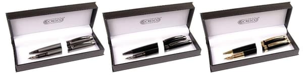 Symphony pen + kuglepen i etui 34 mix