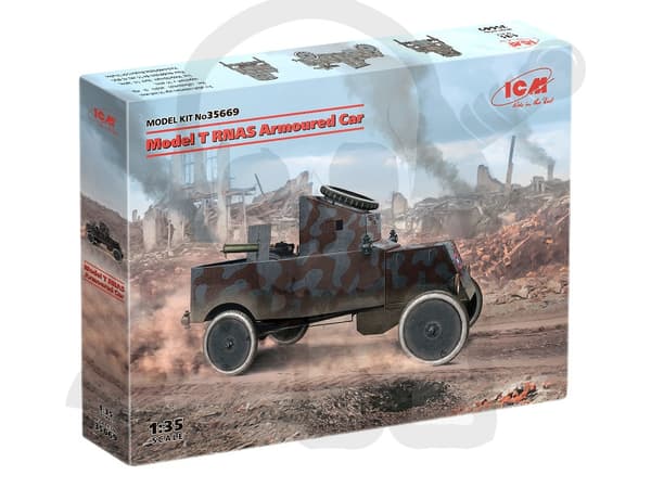 ICM35669 Modell T RNAS Pansarbil 1:35