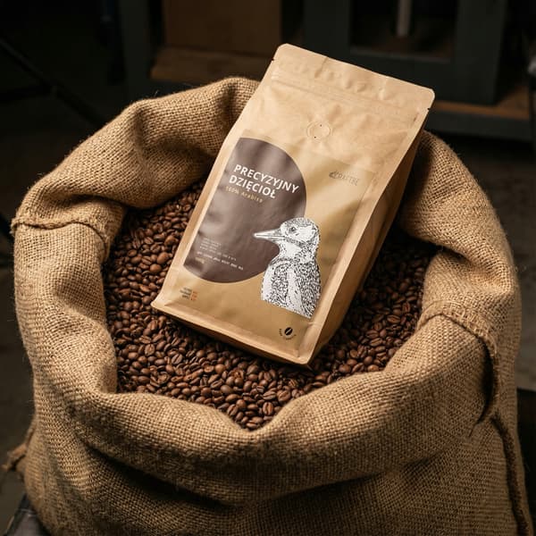CRAFTBE Kaffebönor Precision Hackspett 1kg Arabica 100% nyrostade