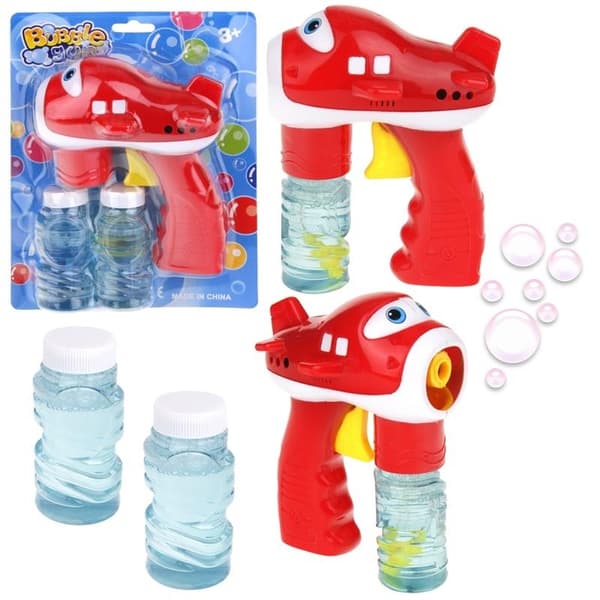 Flygplansbubbelpistol - Röd