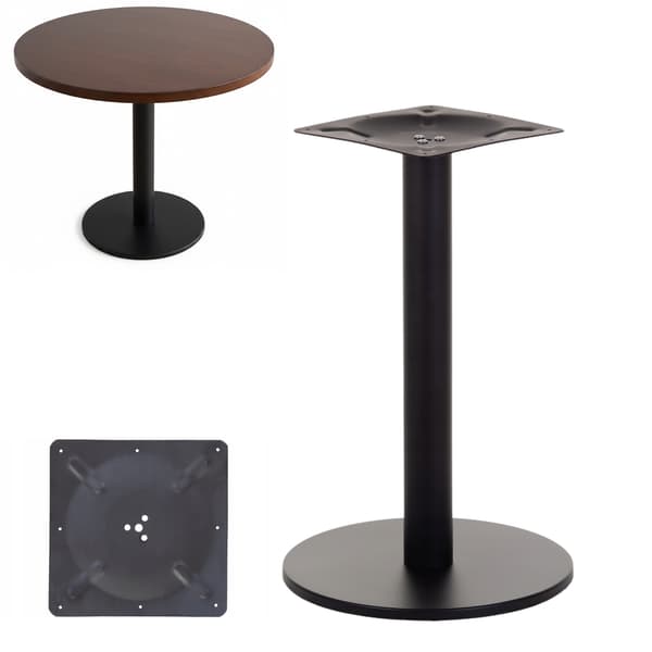 RAK LOFT SVART BORDSFOT - diameter 45 cm AKS