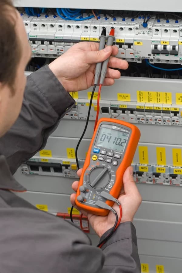 SONEL CMM-40 multifunktionelt industrielt digitalt multimetersæt tilbehør