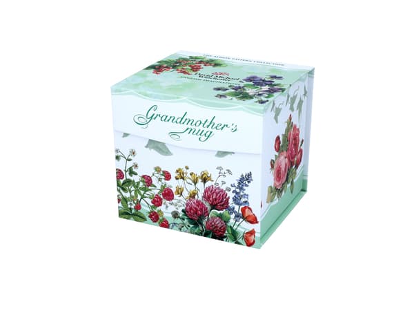 Carmani, Mormors mugg 370ml - violer
