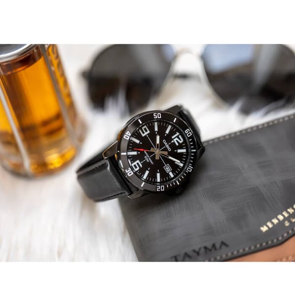 Miesten kello CASIO MTP-VD01BL-1B (zd169d) + laatikko