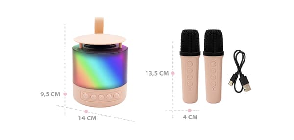 MusicMate MM-SC60 MelodyMagic Karaoke-set