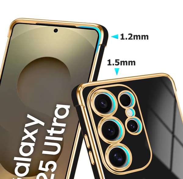 Samsung Galaxy S25 Ultra cover, MagSafe hjerte, sort