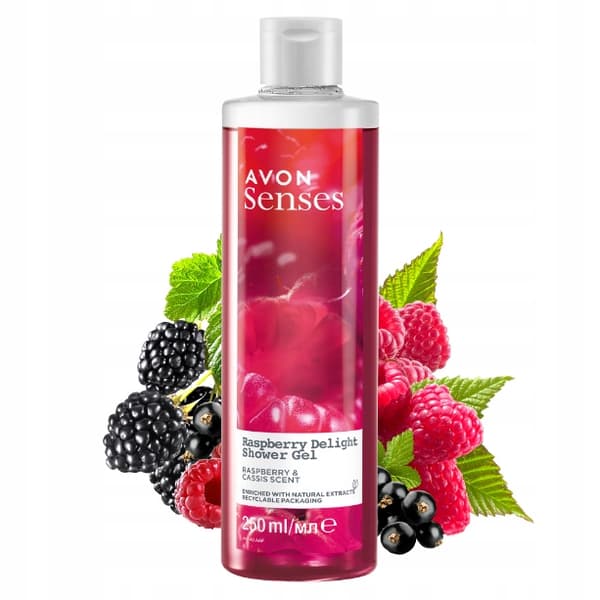 Avon - Hindbær Delight showergel 250 ml