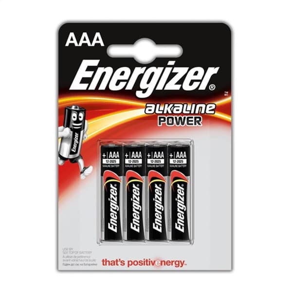 ENERGIZER BATTERI ALKALIN POWER LR06 AA BLISTER*4