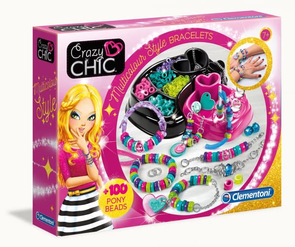 Crazy Chic. Farverige armbånd