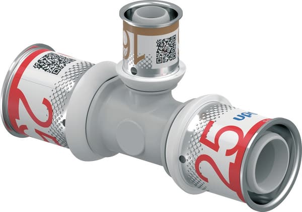 Reduktions-T-stykke ppsu 25-16-25 Uponor S-Press Plus