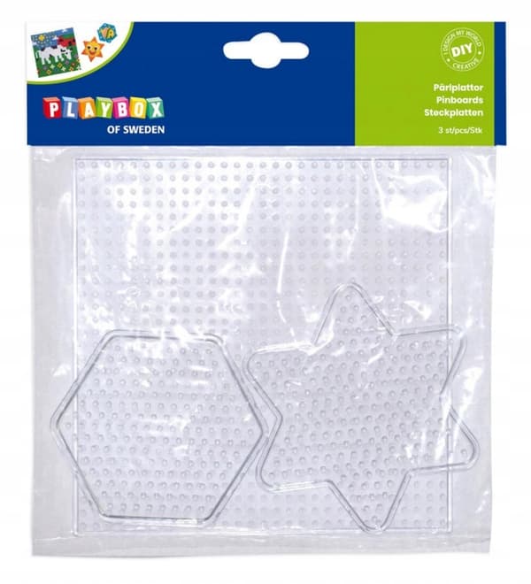 Skabelon til bordskånere 3 KVADRATTEDE HEXAGON STJERNE 5+