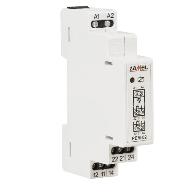 ZAMEL Elektromagnetisk relæ 12V PEM-02/012