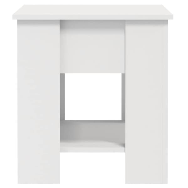 vidaXL Soffbord, Vitt, 101x49x52 cm, Träbaserat Material