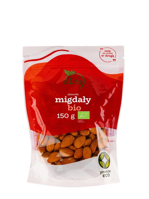 Ekologiska mandlar 150g