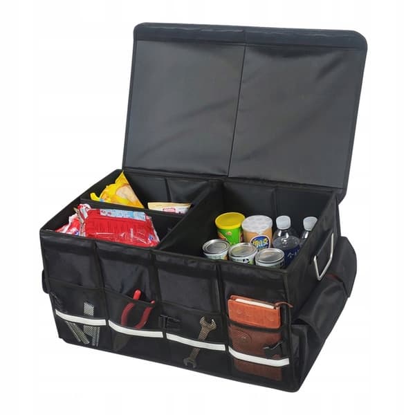 Bilorganisator sort XXL 60x35x30cm