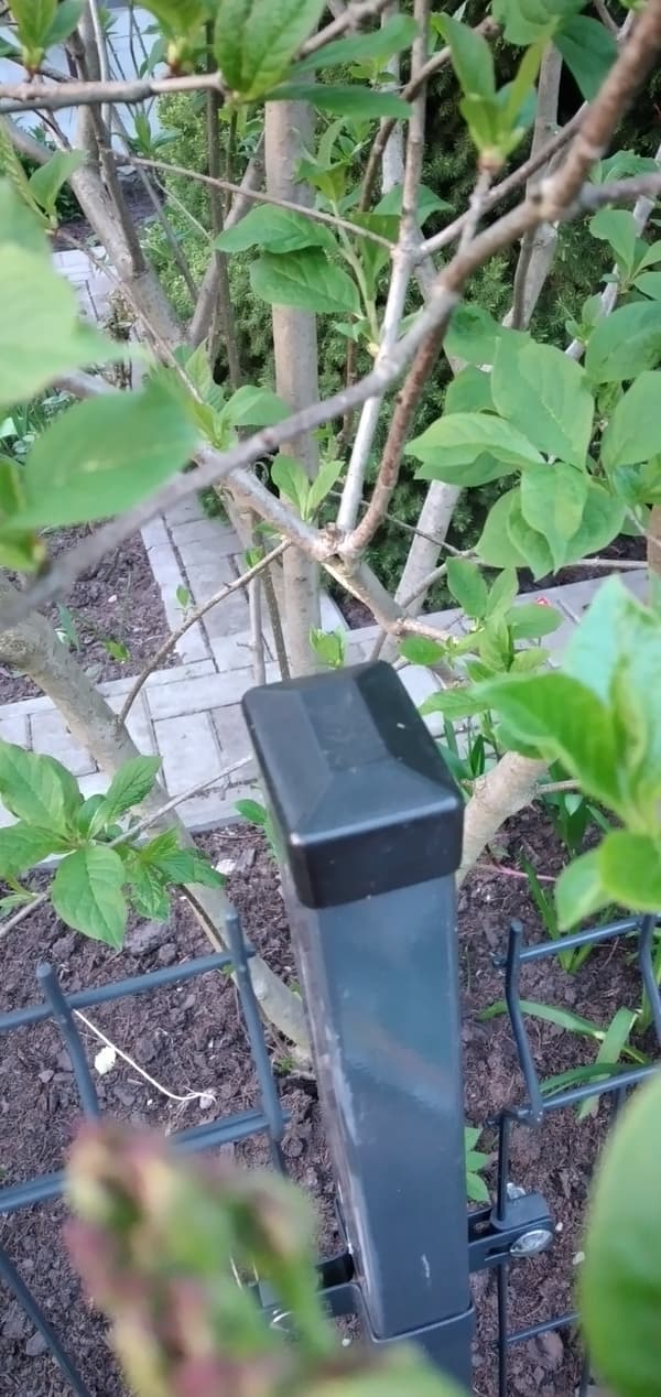 Udvendig kappe til profil, kappe, tag, 80x40, 10 stk., grå