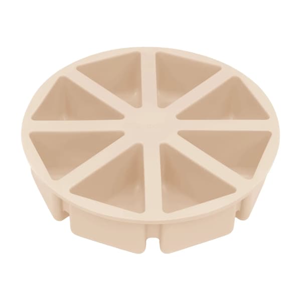 MinikOiOi Beige Silikone Bageform til Mini Cupcakes, 8 stk.