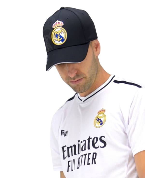 Real Madrid Kasket 45. RM3GO45 Sort OSFM