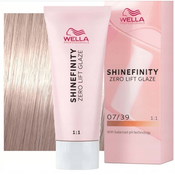 Wella Shinefinity 60 ml 07/39 Varm