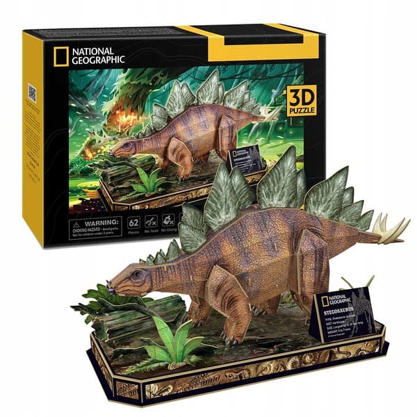 3D-PALAPELI NATIONAL GEOGRAPHIC STEGOSAURUS 0541