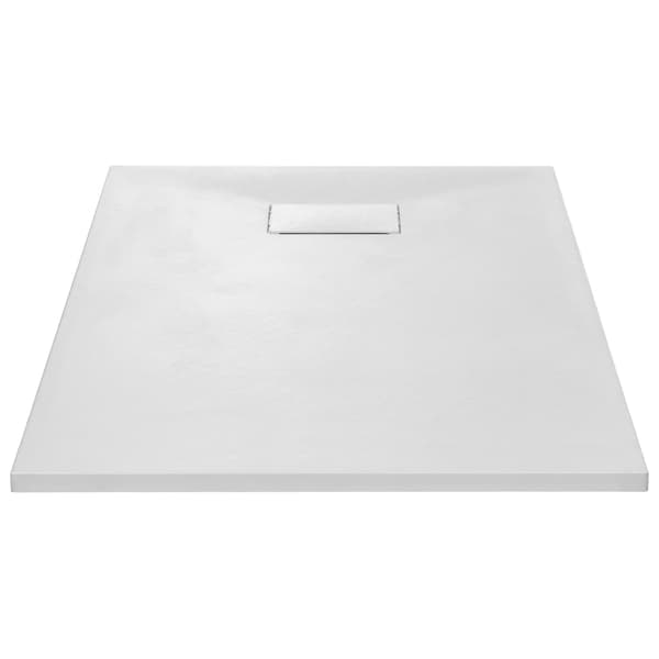 vidaXL Duschkar, SMC, Vit, 120 x 70 cm