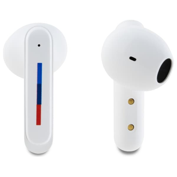 BMW Trykte Logoer Bluetooth TWS Hovedtelefoner + Dockingstation, Hvide