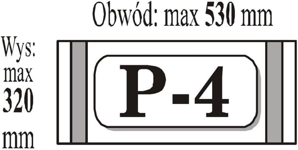 P4 selvklæbende omslag - A4-format (50 stk.) IKS