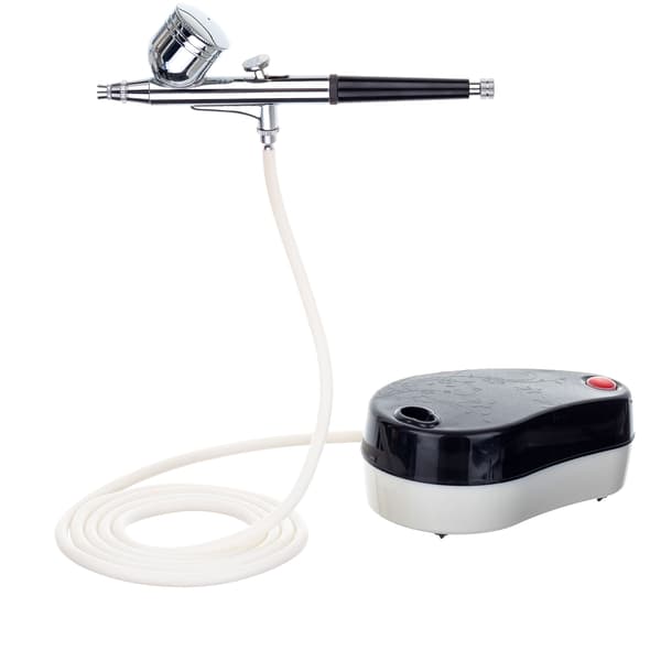 MINI AIRBRUSH KOMPRESSOR MODELKIT AIRBRUSH SLANGE STATIV
